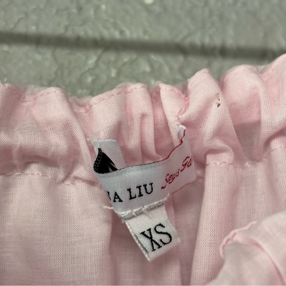 Allina Liu White Dancer Skirtin Light Pink Size XS - Picture 5 of 5